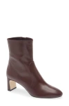 Stuart Weitzman Babette 60 Leather Bootie In Purple
