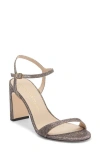 Stuart Weitzman Babette 85 Ankle Strap Sandal In Gold
