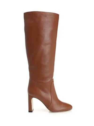 Stuart Weitzman Babette 85 Boots Brown