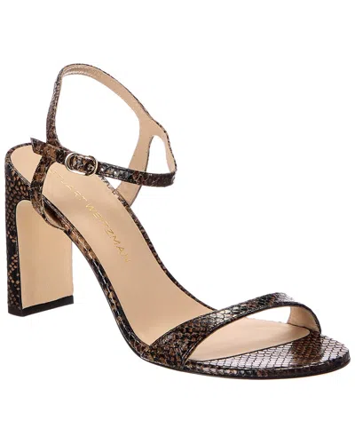 Stuart Weitzman Babette 85 Sandal In Brown