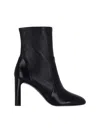 Stuart Weitzman Babette Ankle Boots - Black In Black