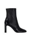 Stuart Weitzman 60mm Block-heel Ankle Boots In Black