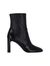 Stuart Weitzman 60mm Block-heel Ankle Boots In Black