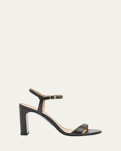 Stuart Weitzman Babette Leather Ankle-strap Sandals In Multi