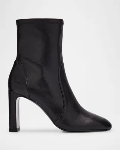 STUART WEITZMAN BABETTE LEATHER BOOTIES