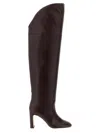 Stuart Weitzman 'babette Over The Knee Tubo' Boots In Burgundy