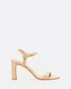 Stuart Weitzman Babette Patent Leather Ankle-strap Sandals