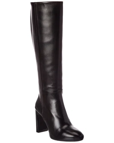 STUART WEITZMAN STUART WEITZMAN BABETTE PLATFORM ZIP LEATHER BOOT