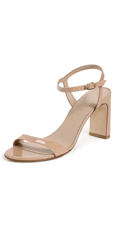 STUART WEITZMAN BABETTE SANDALS 85MM ADOBE