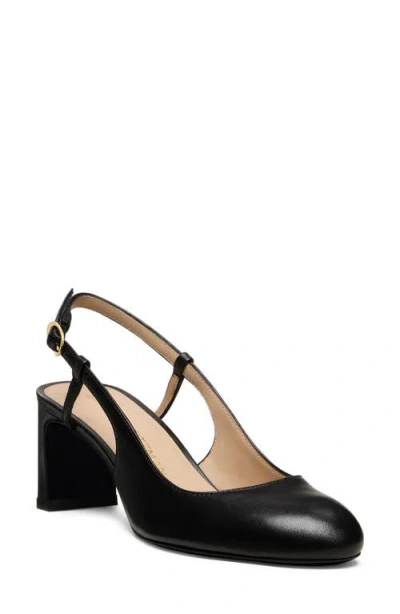 Stuart Weitzman Babette Slingback Pump In Black