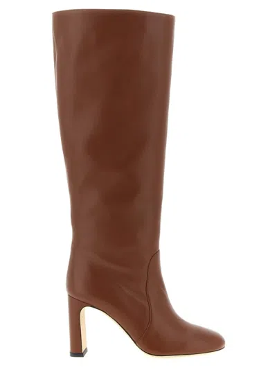 Stuart Weitzman Babette Tubo' Boots In Brown