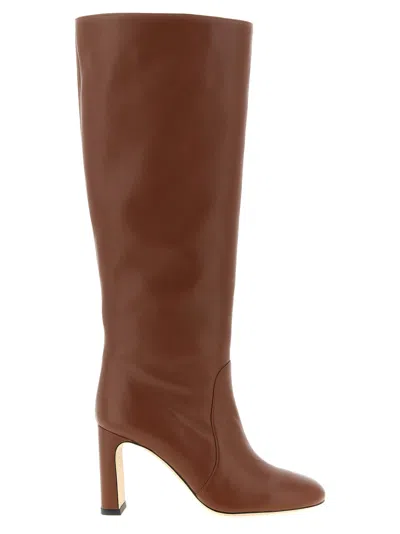 Stuart Weitzman 'babette Tubo' Boots In Brown