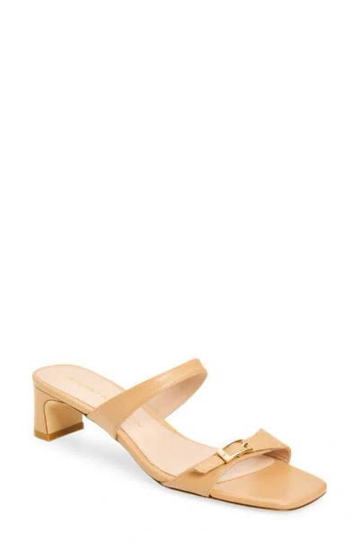 Stuart Weitzman Baby Babette Slide Sandal In Neutral