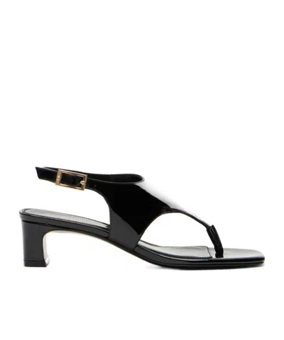Stuart Weitzman Baby Babette Slingback Sandals In Black