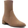 Stuart Weitzman Bacari Leather Bootie In Neutral