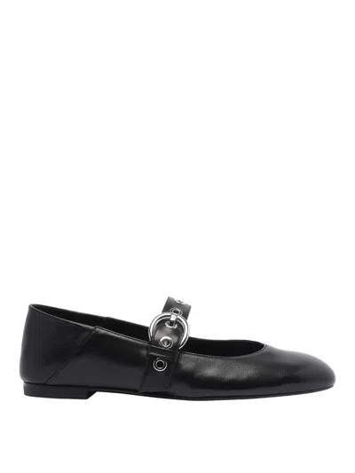 Stuart Weitzman Supermoto Mary Jane Ballets