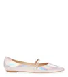 Stuart Weitzman Emilia Mary Jane Flat In Ballet