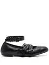 Stuart Weitzman Ballarina In Black