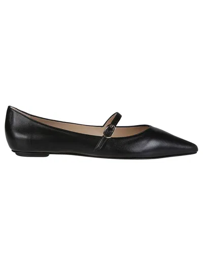 Stuart Weitzman Ballerinas In Black