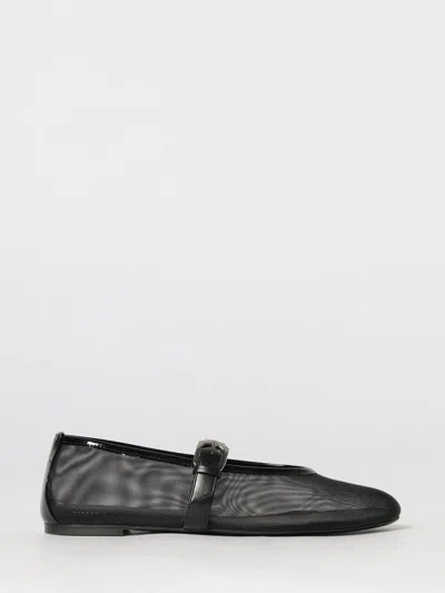 Stuart Weitzman Ballet Flat Woman Color Black