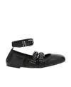 Stuart Weitzman Ballet Flats In Black