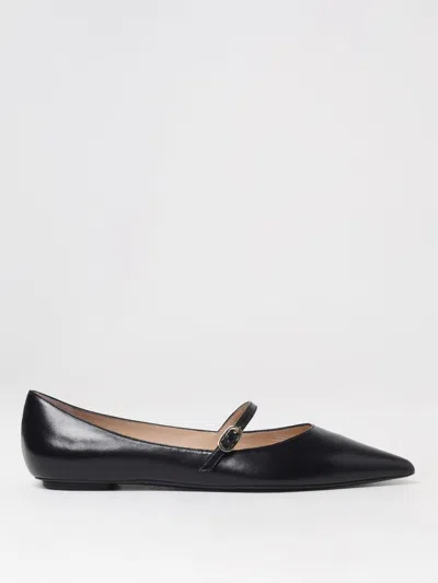 Stuart Weitzman Ballet Flats  Woman Color Black