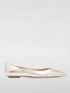Stuart Weitzman Emilia Mini Flat In Gold