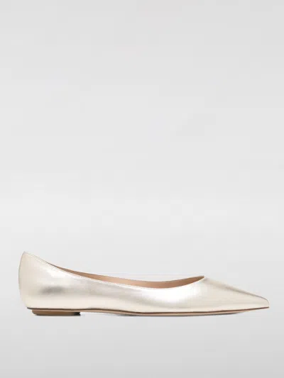 STUART WEITZMAN BALLET FLATS STUART WEITZMAN WOMAN COLOR GOLD,G54148047