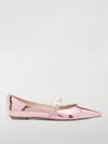 Stuart Weitzman Ballet Flats  Woman Color Pink In Pink