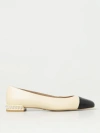 Stuart Weitzman Ballet Flats  Woman Color White In White