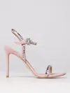 Stuart Weitzman 'gemcut' Sandals In Baby Pink
