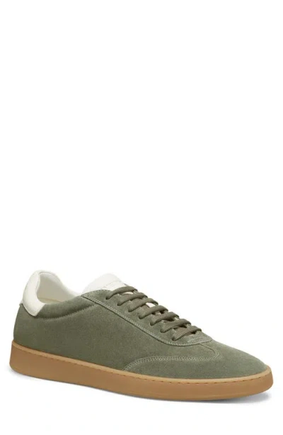 Stuart Weitzman Banner Sneaker In Sage/white Bianco