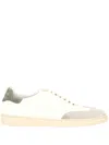 Stuart Weitzman Banner Sneakers With Durable Rubber Sole In White