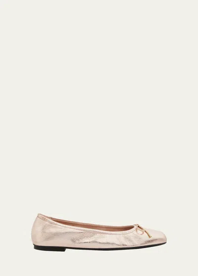 Stuart Weitzman Bardot Bow Flat In Ballet