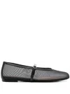 Stuart Weitzman Bareitall Ballet Flats In Schwarz