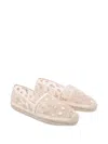 Stuart Weitzman Bareitall Cotton Espadrille Loafers