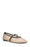 Stuart Weitzman Bareitall Mary Jane Flat In Multi