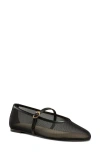 Stuart Weitzman Bareitall Ballet Flats In Black