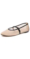 Stuart Weitzman Bareitall Mary Jane In Beige/black