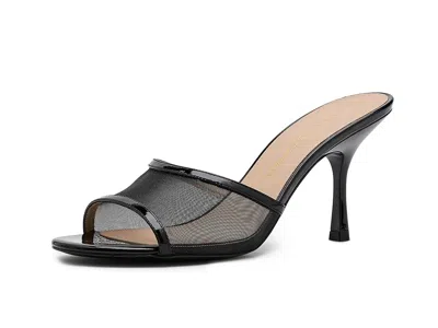 Stuart Weitzman Bareitall Slides 85 In Black