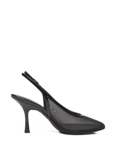 Stuart Weitzman Bareitall Slingback 85 In Black