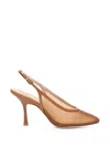 Stuart Weitzman Bareitall Slingback 85 In Brown