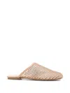 Stuart Weitzman Bareitall Studded Mules In Neutral