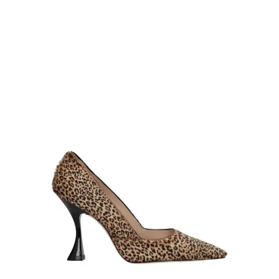 Stuart Weitzman Beige Horsehair Broch In Sand