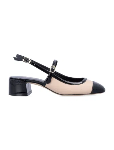 Stuart Weitzman Beige Slingback Pumps