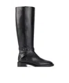 Stuart Weitzman Bella Lacing Boots In Black