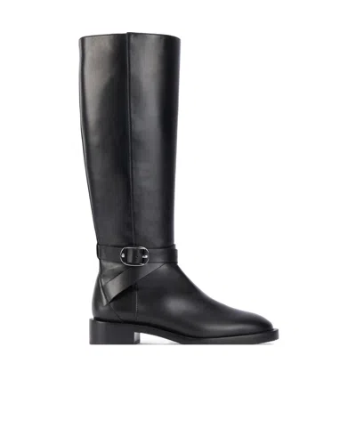 Stuart Weitzman Bella Lacing Boots In Black
