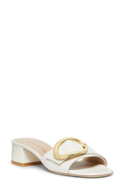 Stuart Weitzman Benni 35 Slide In Cream