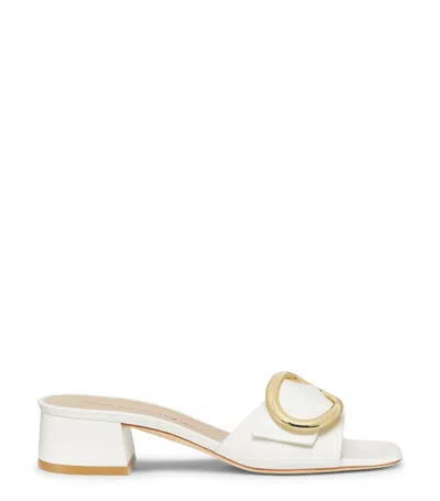 STUART WEITZMAN STUART WEITZMAN, BENNI 35 SLIDE, LAST CHANCE, CREAM, SPORT CALF