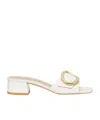 STUART WEITZMAN BENNI 35 SLIDE SANDALS